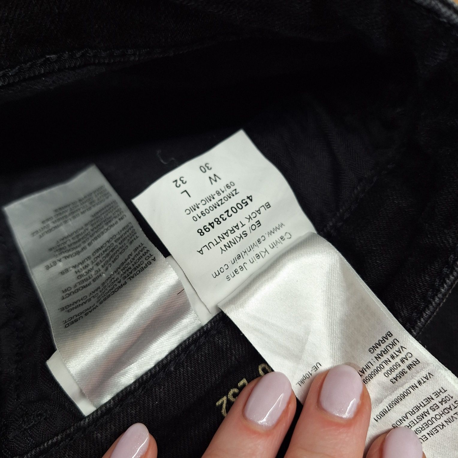 Calvin Klein black tarantula spodnie męskie oryginalne