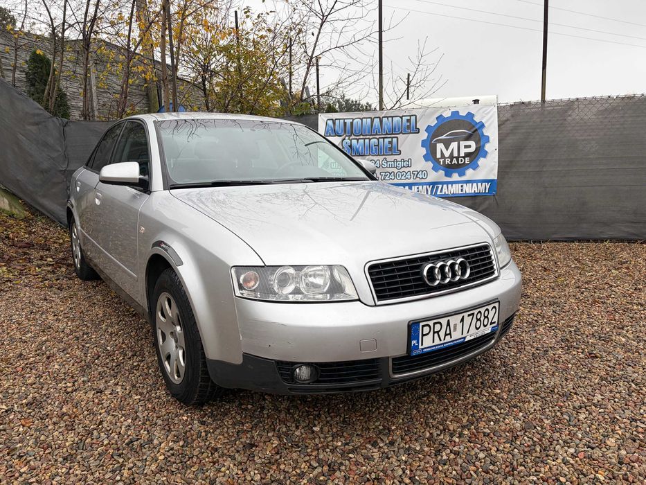Audi A4 2.0 benzyna 2002r. KLIMA, Sedan! Możliwa zamiana!