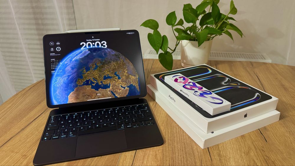 iPad Pro 13” (2024) 5G + Pencil Pro + Magic Keyboard + Ubezp 06.2028