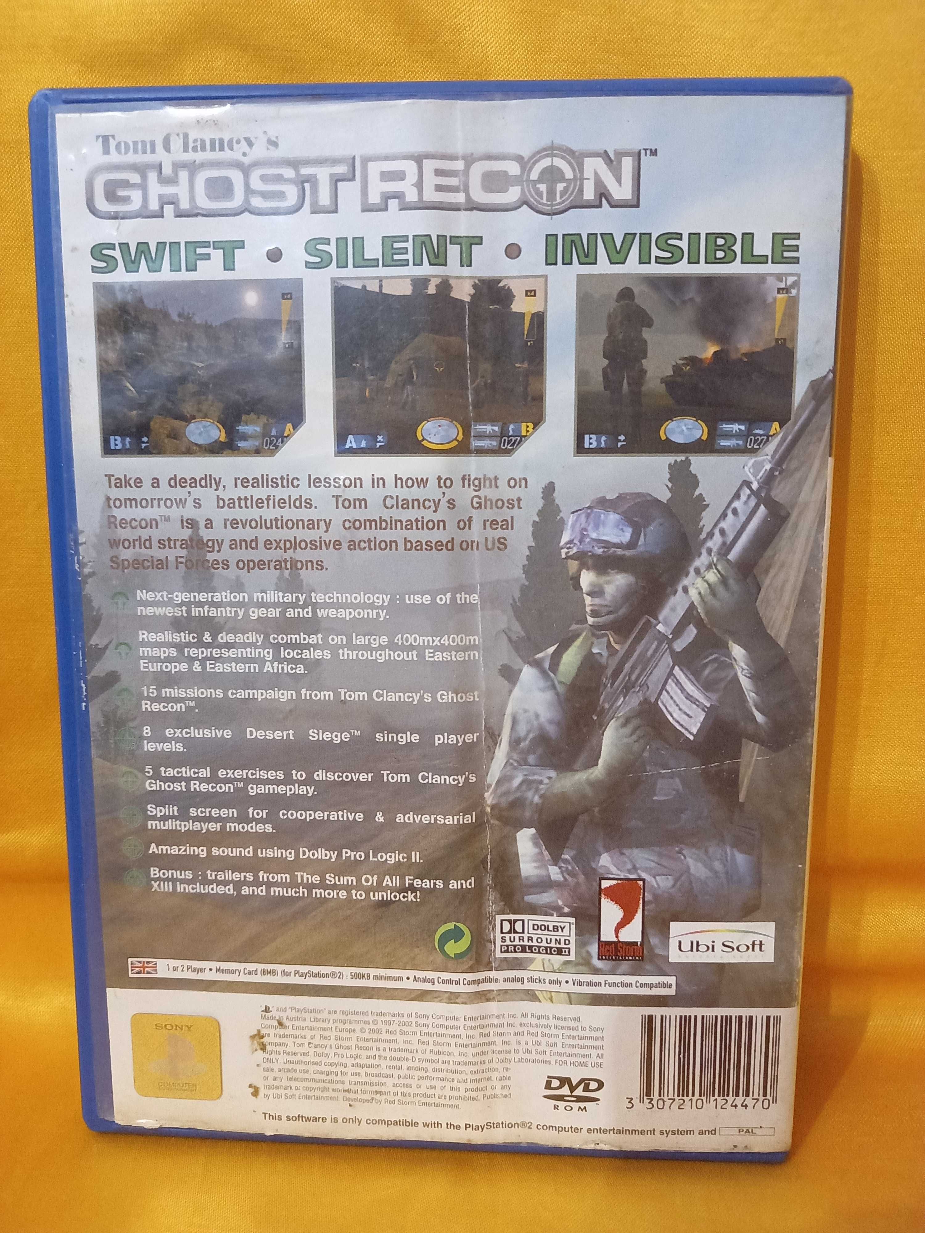 Gra Tom Clancy's Ghost Recon PS2 PlayStation 2