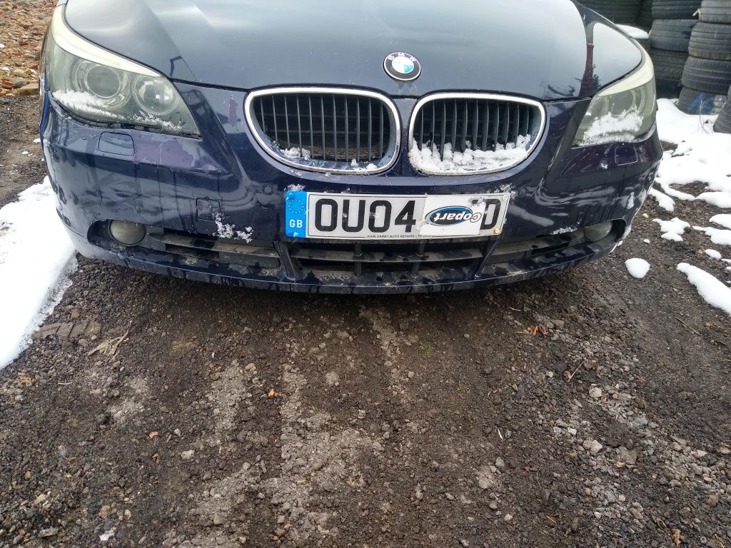 Zderzak przód BMW E60 ORIENTBLAU METALLIC 317/5 Prelci