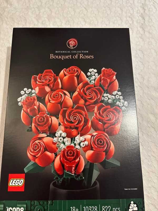 Lego Bukiet Róż na prezent, nowe NA PREZENT