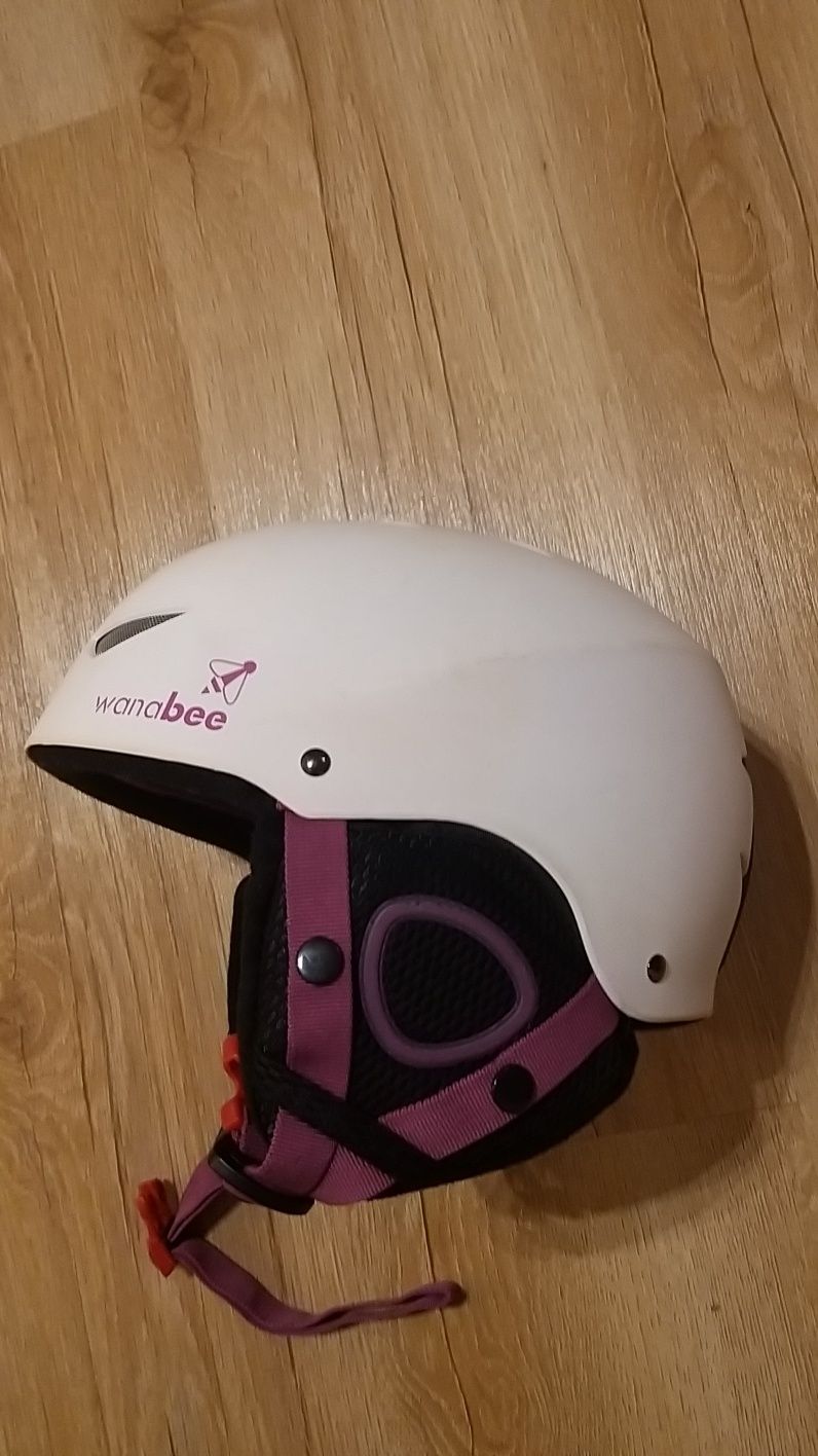 Kask narciarski dla dziewczynki 52-55