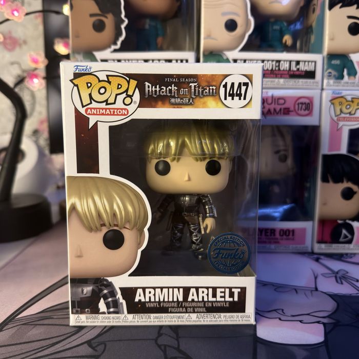 Funko Pop Attack on Titan Armin Arlert Metallic