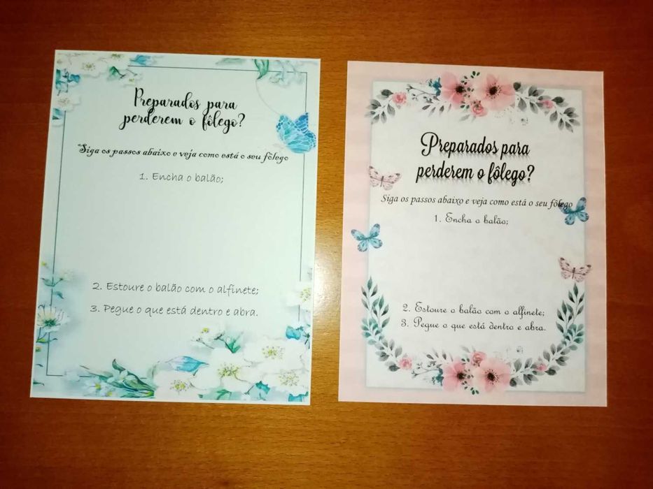 Convites para eventos diversos