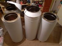 Komin fi 300, izolowany, 4m