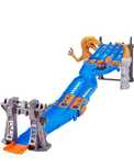 Pista com 4 linhas metal machine hotwheels