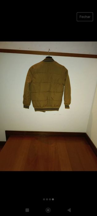 Blusão camelo da Zara tamanho 9/10 anos