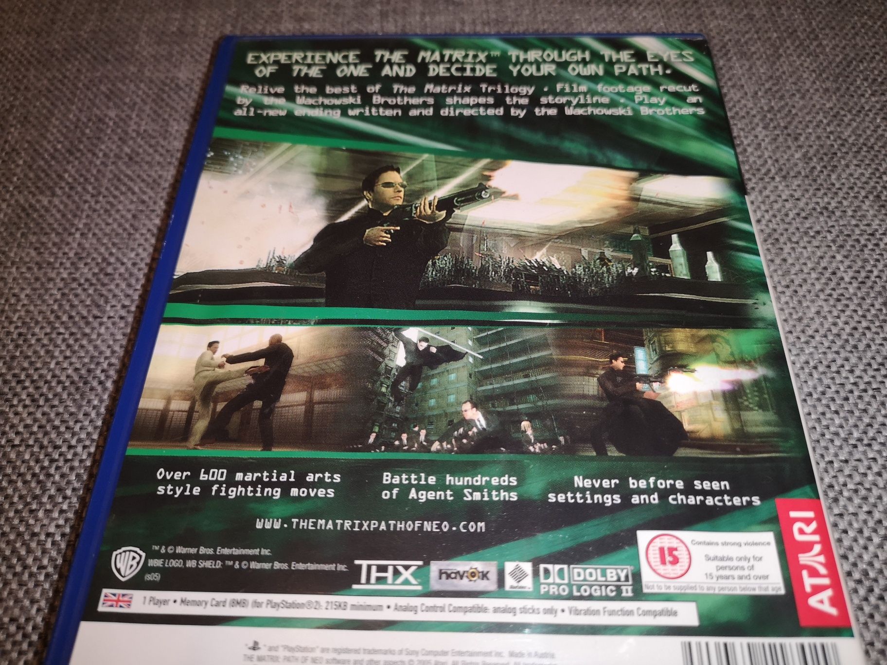 Matrix Path of Neo PS2 gra ANG (stan bdb) kioskzgrami Ursus