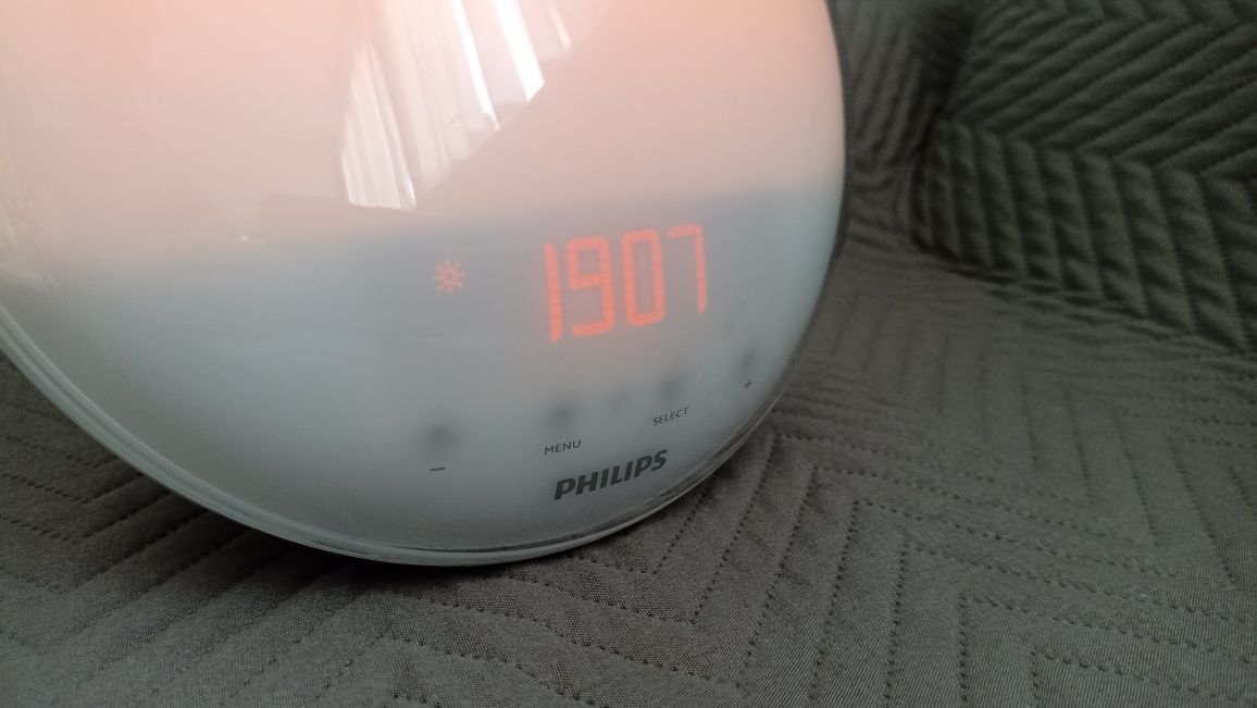 Budzik lampka Philips WakeUp HF3520