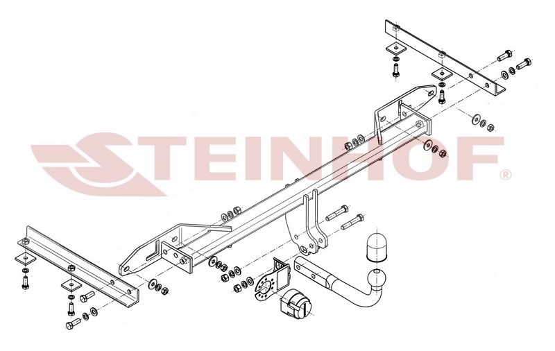 HAK HOLOWNICZY + Moduł 7pin do Chevrolet Orlando od 01/2011