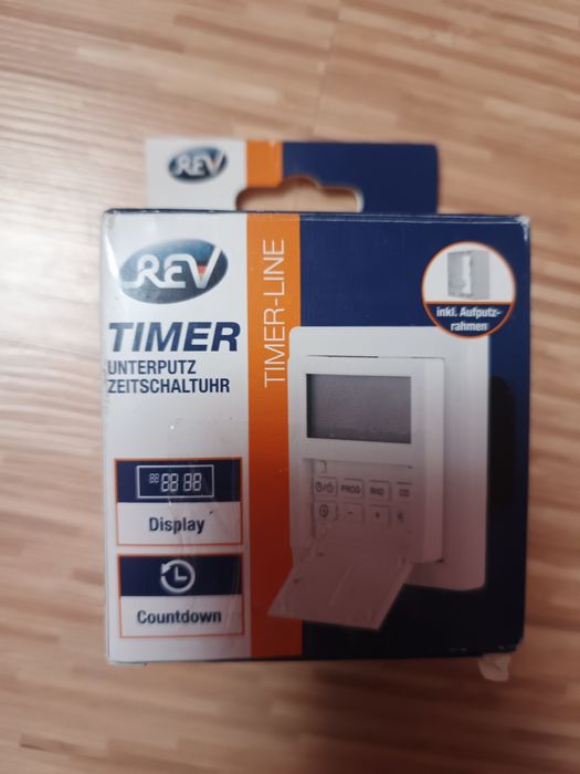 Podtynkowy tygodniowy programator czasowy REV Nowy