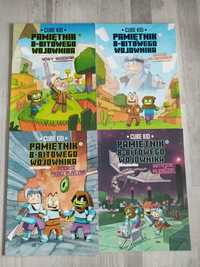 Komiksy Minecraft cz.1-4 Cube Kid  Pamiętnik 8-bitowego wojownika