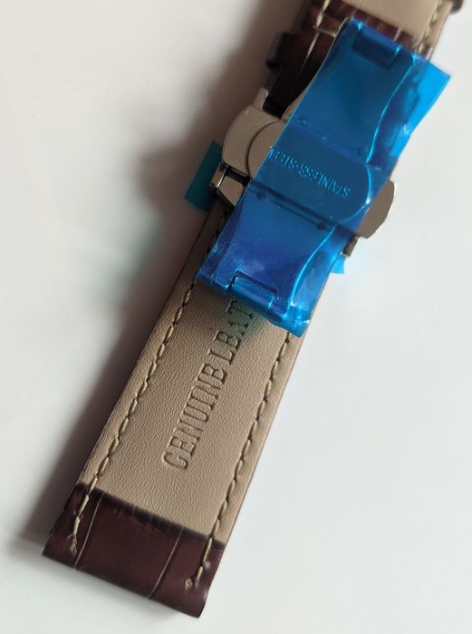 Pasek do zegarka Seiko Sarb 20 mm zapięcie motylkowe