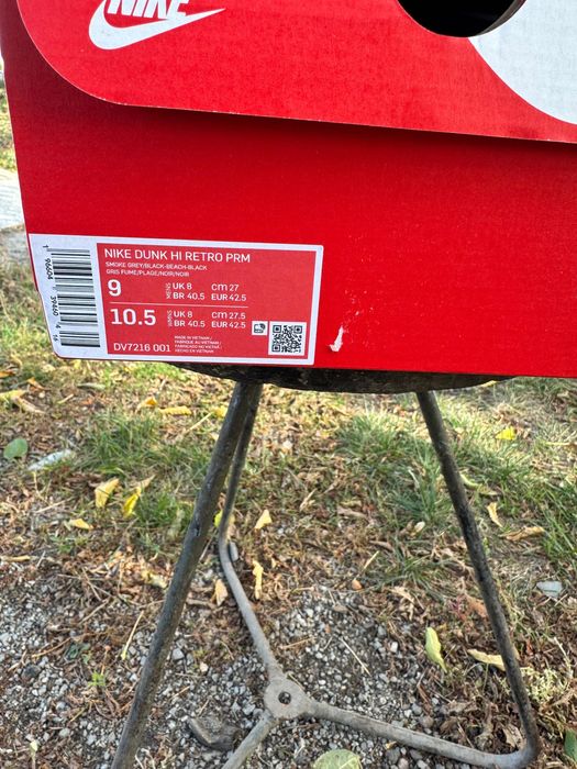 Продам хорошие кроссовки NIKE DUNK HI RETRO PRM