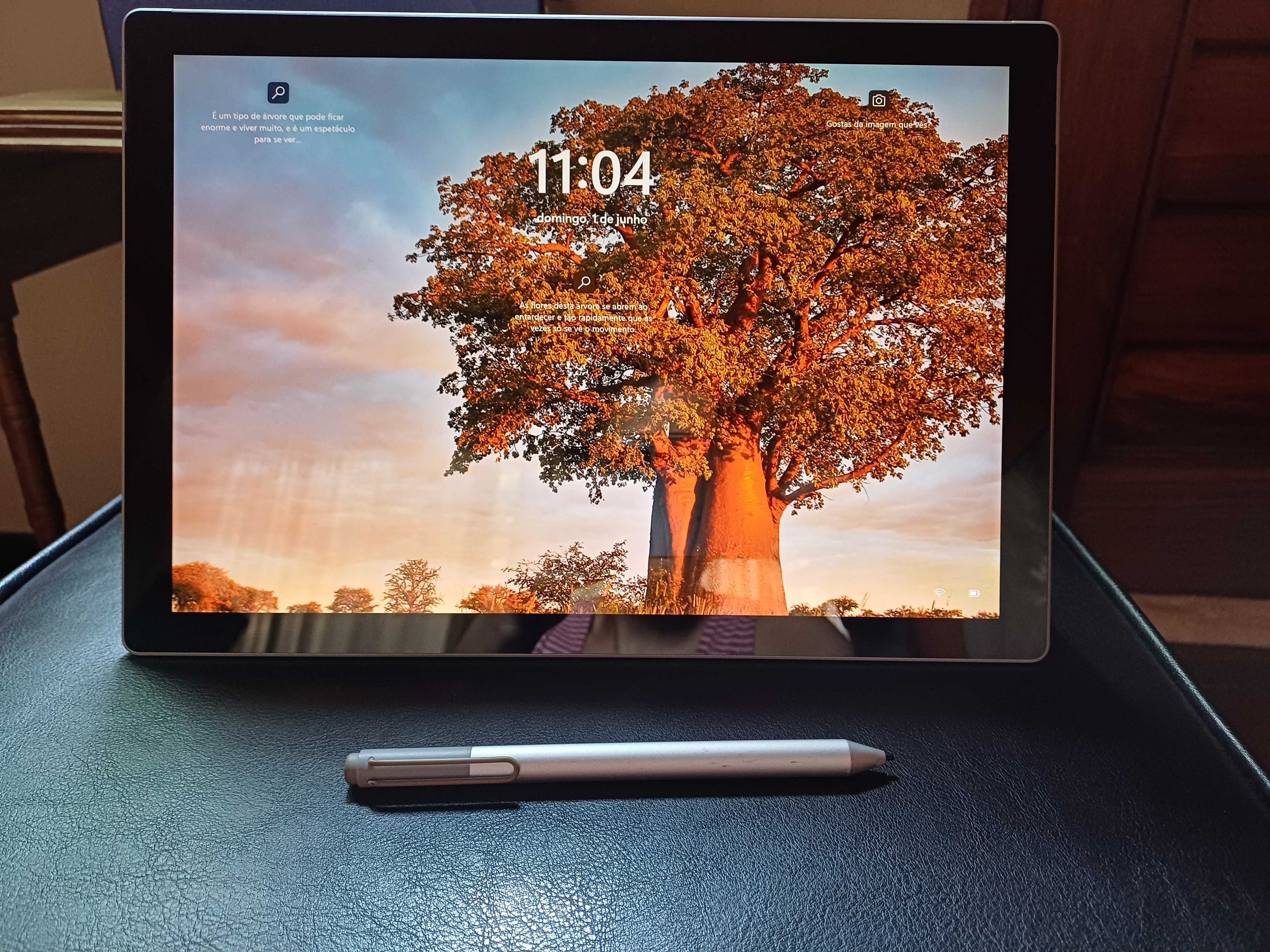 Surface Pro 6 (i7, 8GB RAM) sem teclado em óptimo estado + acessórios
