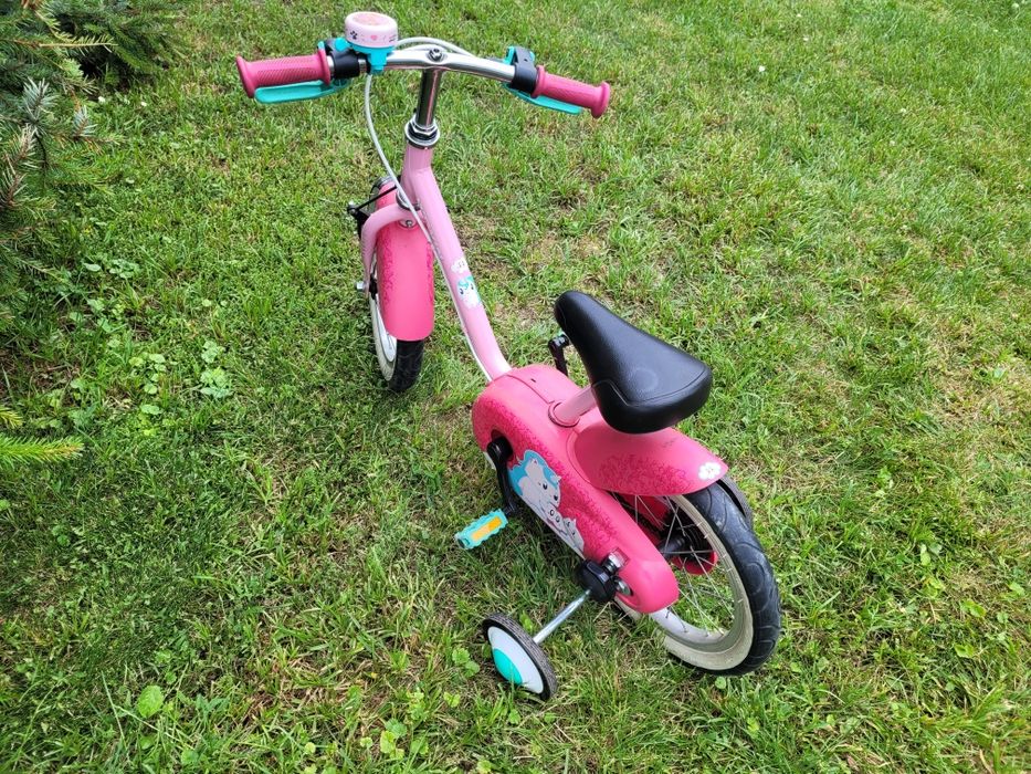 Btwin 500 Discover 14" Jednorożec rower dziecięcy