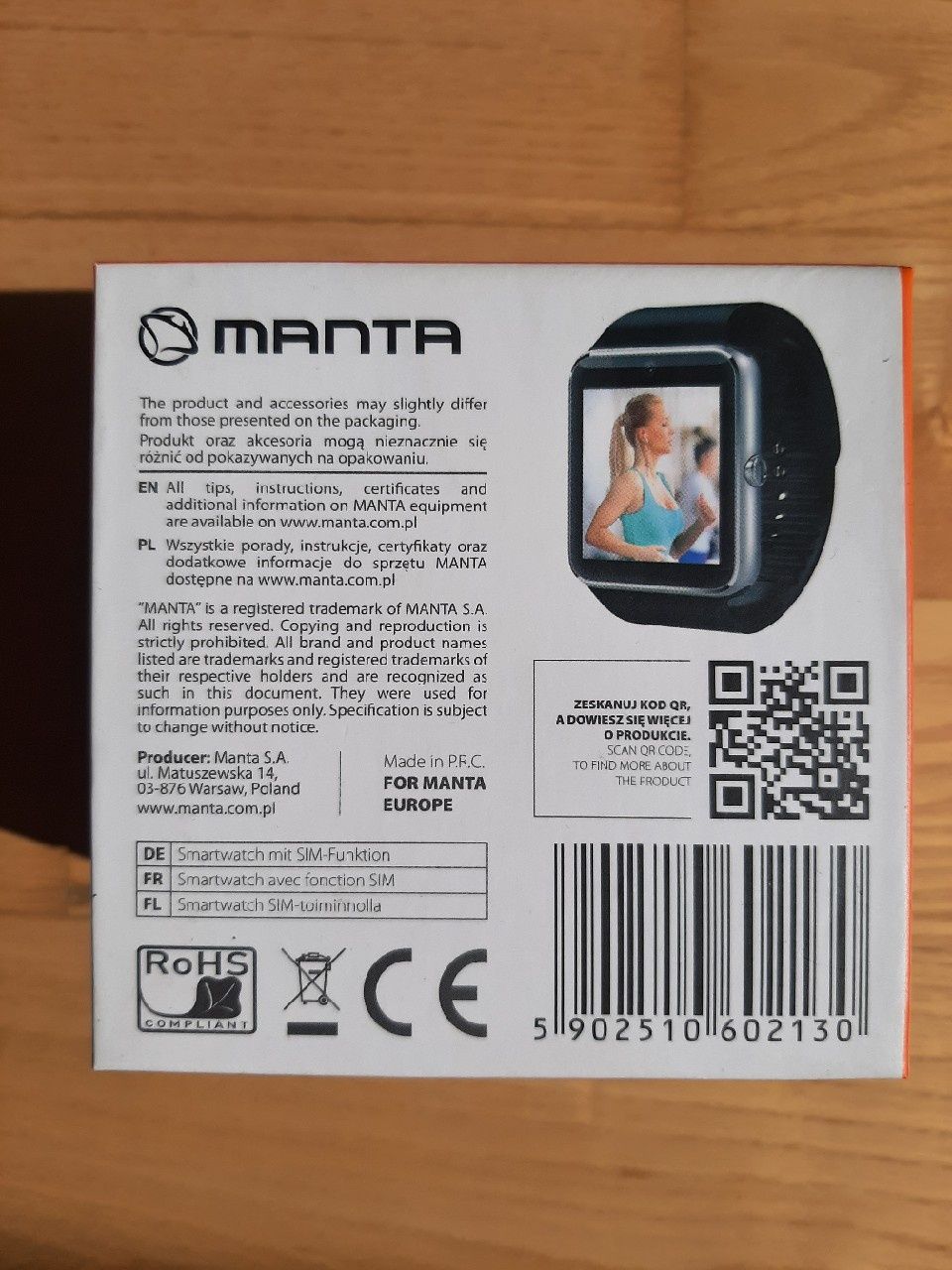 SmartWatch&Phone Manta MA429