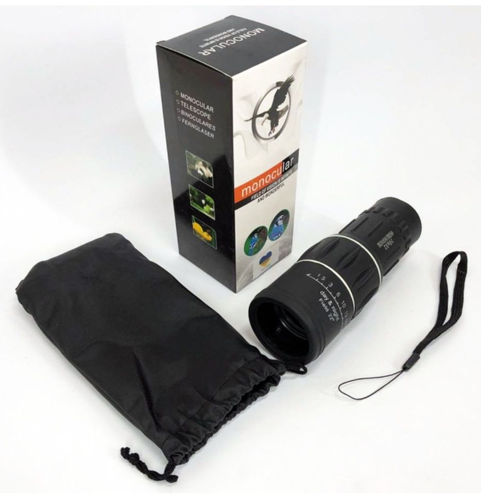 Монокуляр Bushnell 16x52 PowerView монокль, Бушнел, підзорна труба з ч
