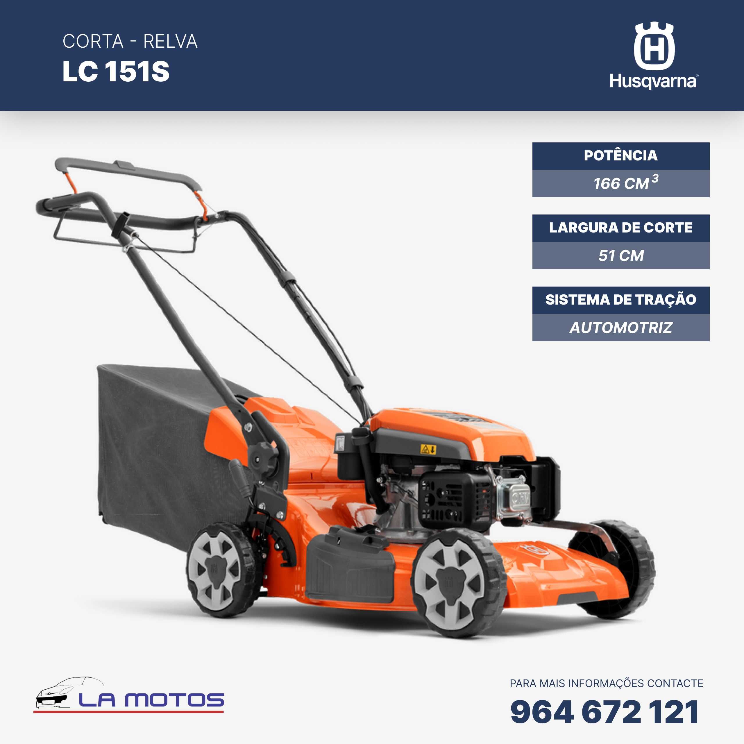 Corta relva Husqvarna LC 151S