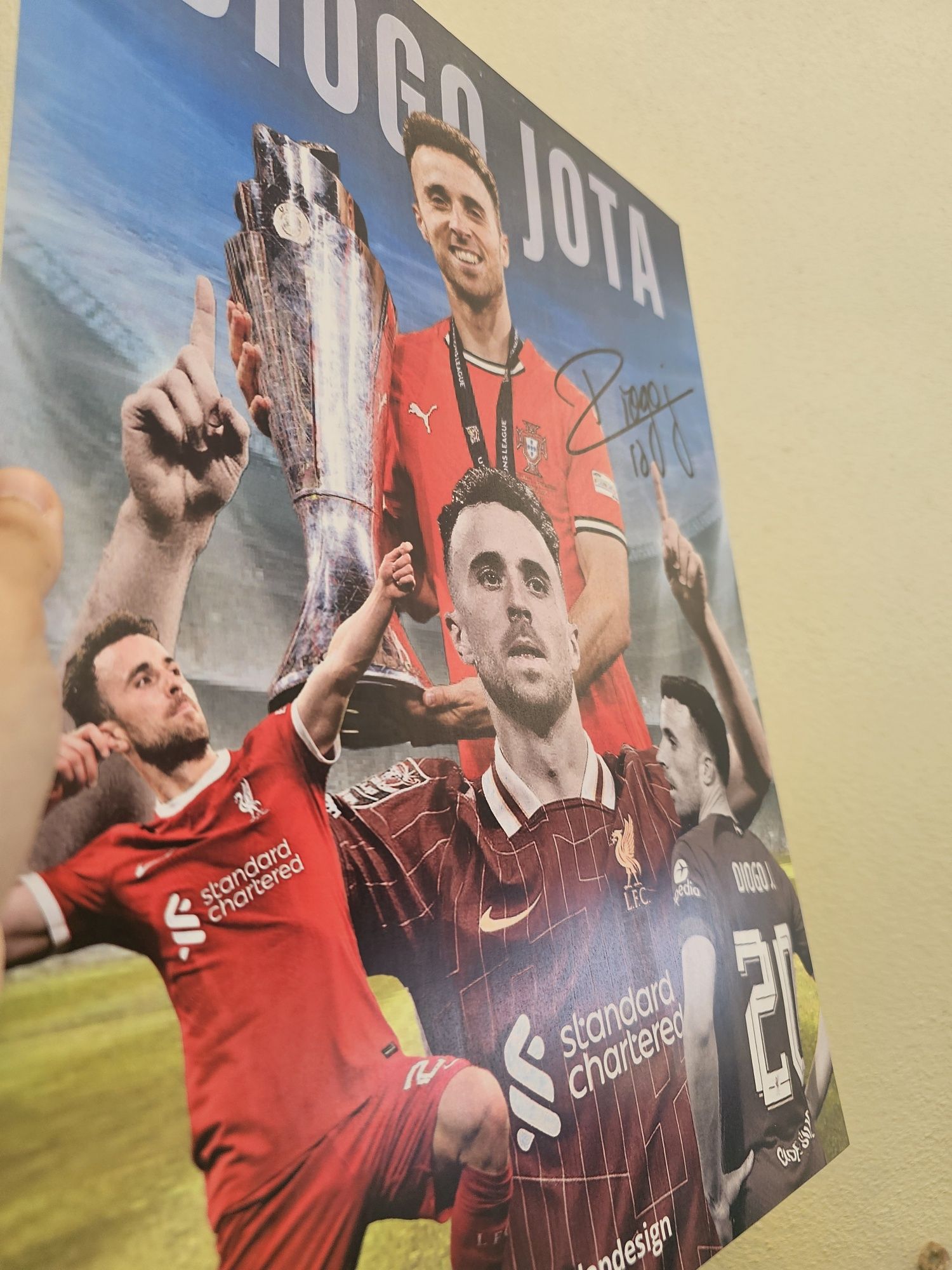 Diogo Jota Poster / Quadro Homenagem