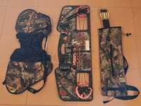 Arco Barnett Compound bow 45 a 60 lbs + Saco + Aljava + 10 flechas