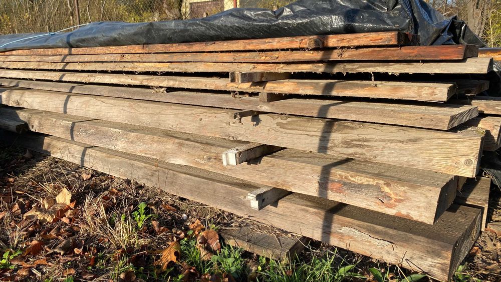 Bale sosnowe suche 8 cm x 25 cm x 4,5 m