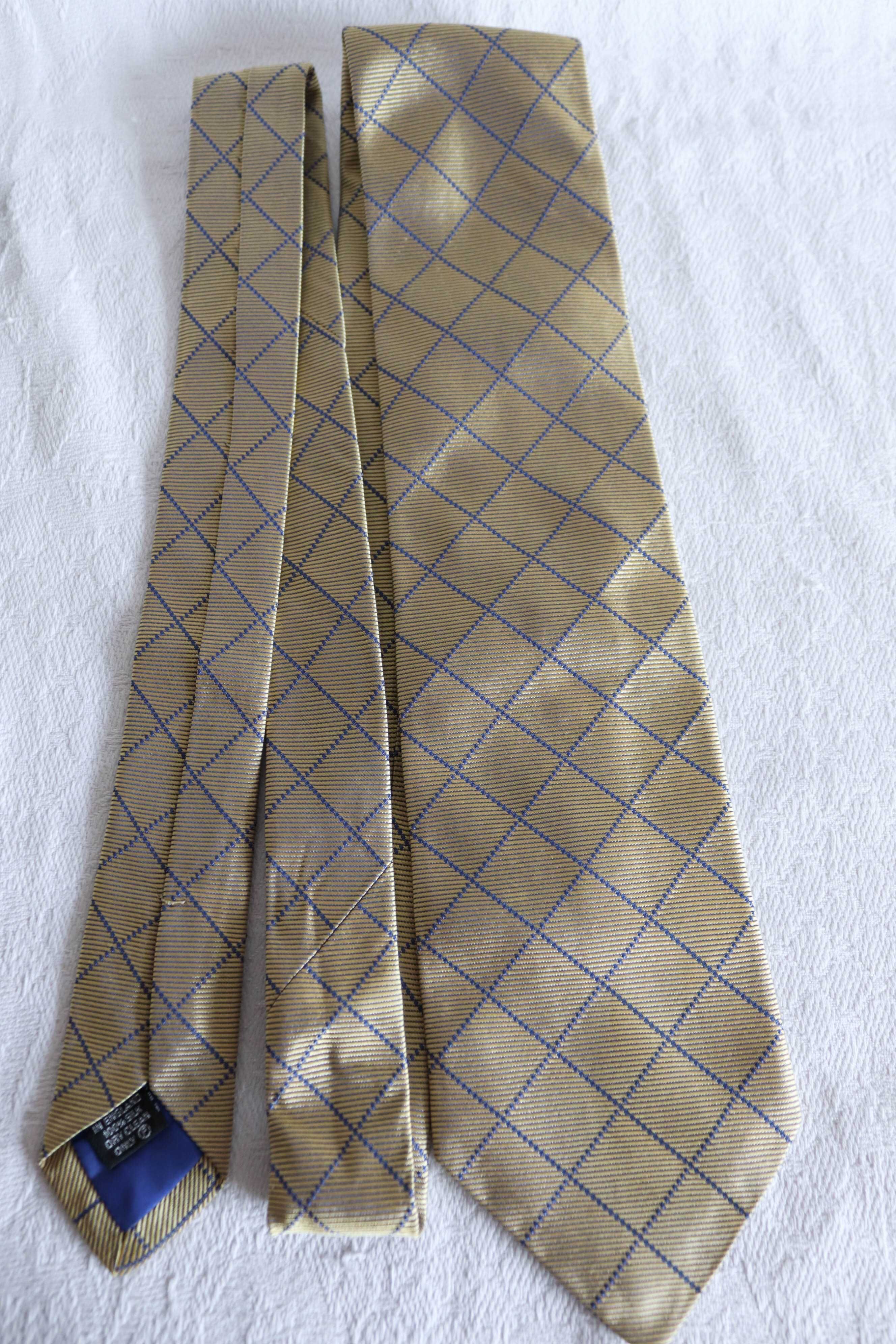 Шовк чоловіча краватка золотий королівськй мужской галстук AUSTIN REED