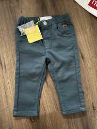 Spodnie jeansy 80cm nowe 9-12m