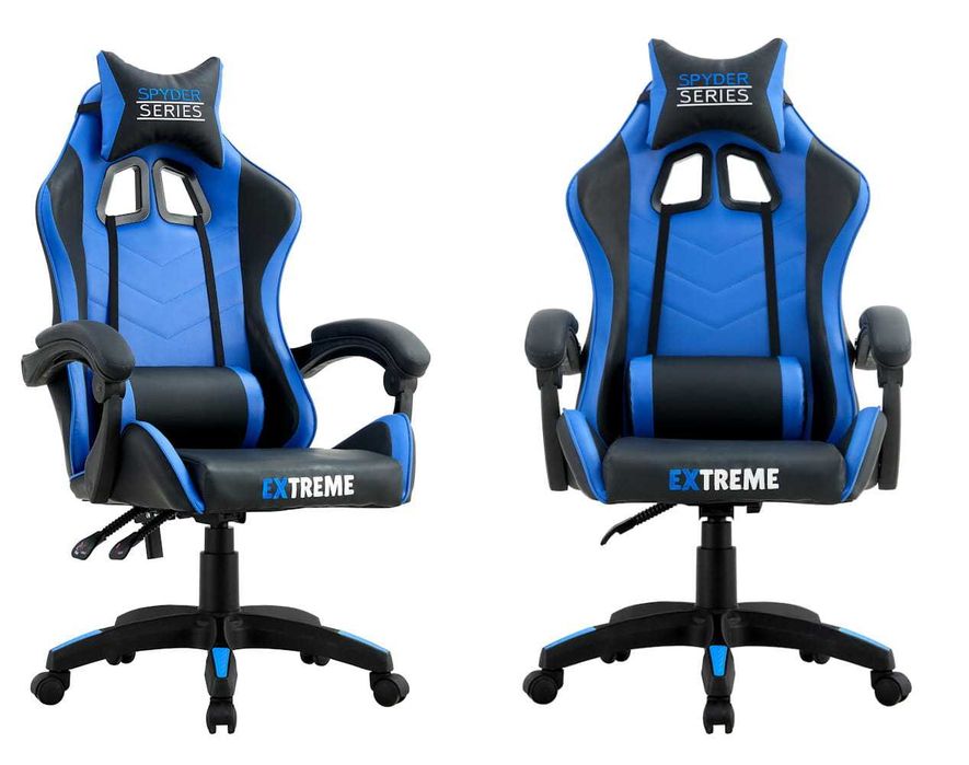 Fotel gracza Gamingowy EXTREME SPYDER Blue