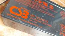 Аккумулятор AGM 12В 9Ачас CSB HR1234 HRL1234  ( UPS12460 RBC17 )