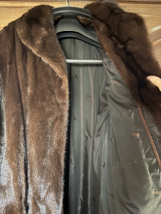 Casaco de vison genuino