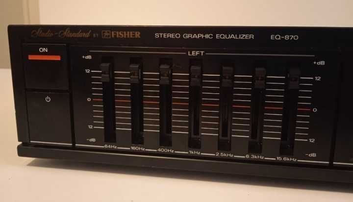 Fisher EQ-870 Equalizador Made in Japan