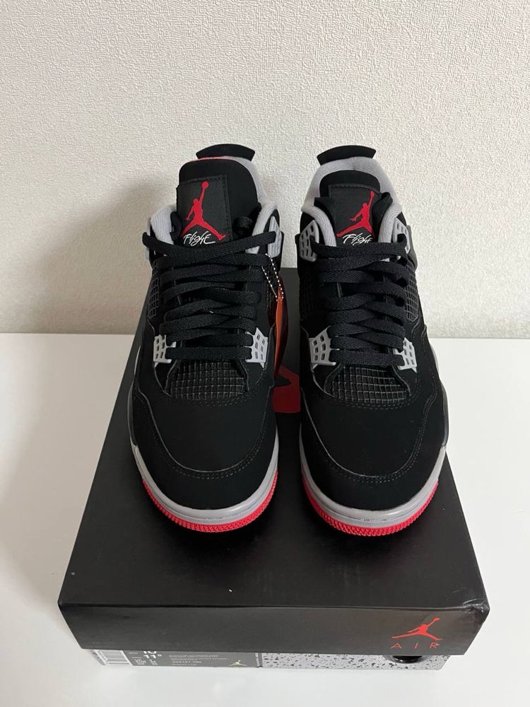 Jordan 4 Retro Bred 308497-060 44(28cm)