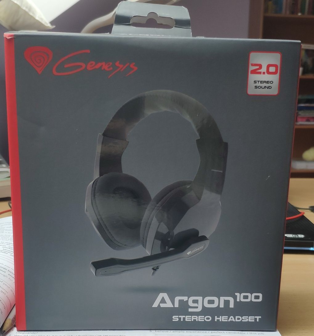 Słuchawki Argon 100 Stereo Headset