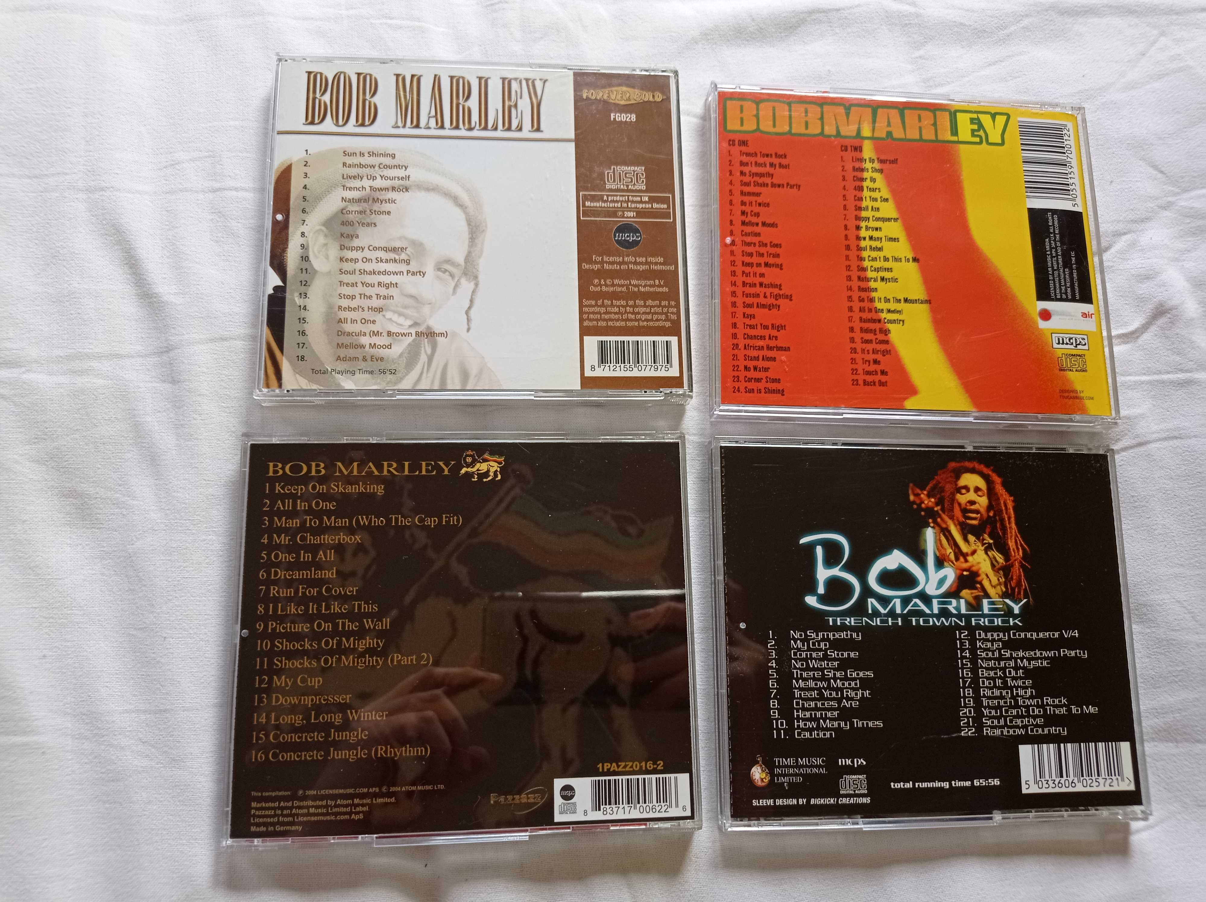 Kolekcja 4 albumy Bob Marley płyty CD Keep On Skanking