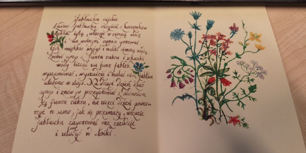 Pocztówka karnet wiersz Romuald Pachucki 1970r