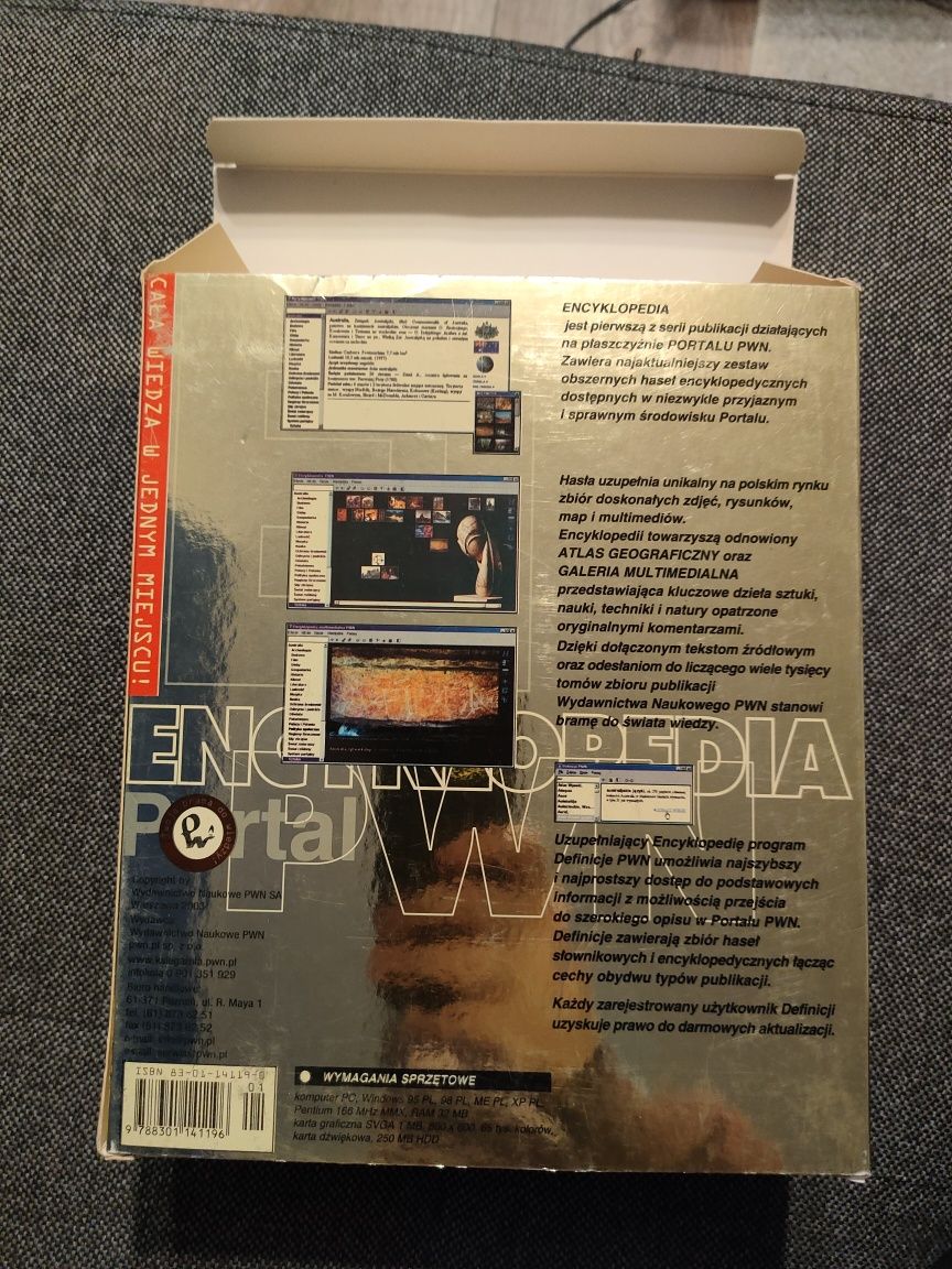 Płyty CD Encyklopedia PWN edycja 2004 3cd