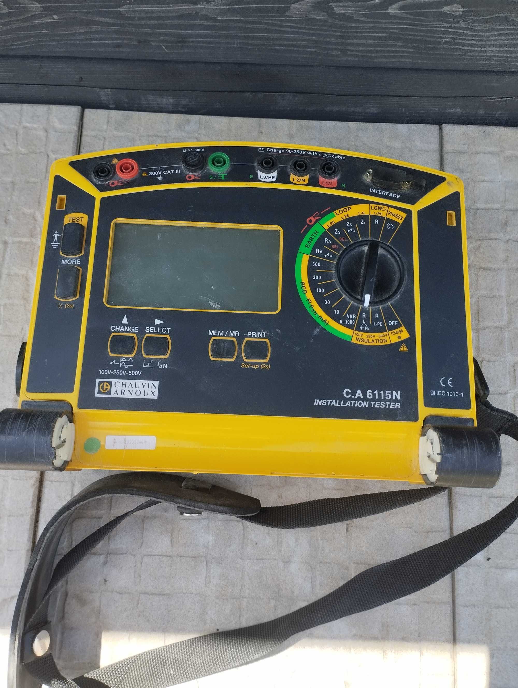 Miernik instalacji elektrycznej
