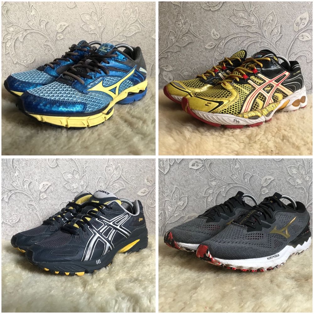 Дивіться усі фото, 20+ пар Asics Mizuno для волейболу, бігу 42,5 42 41