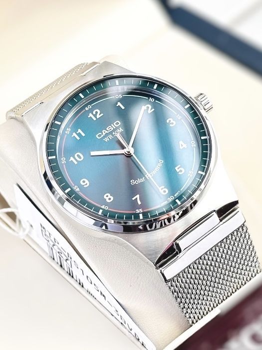 Годинник чоловічий CASIO MTP-RS105M-3B Solar Оригінал Гарантія Часы