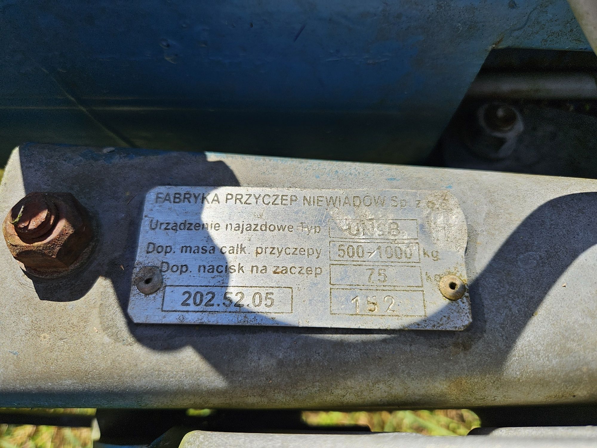 Przyczepa podłodziowa