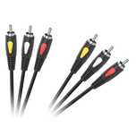 Kabel 3RCA-3RCA 3m chinch Cabletech Eco-Line
