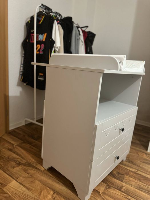 Zestaw łóżeczko z przewijakiem