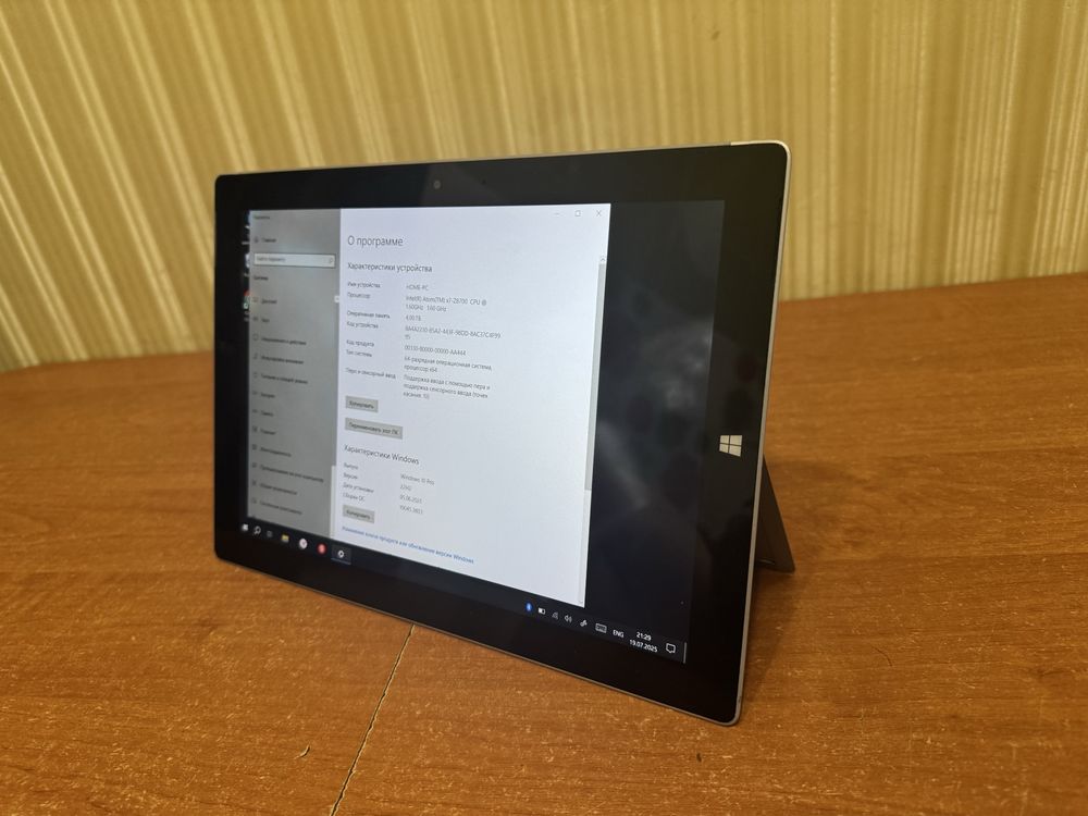 Ноутбук-Планшет Microsoft Surface 3  4ядра. Ssd 128GB