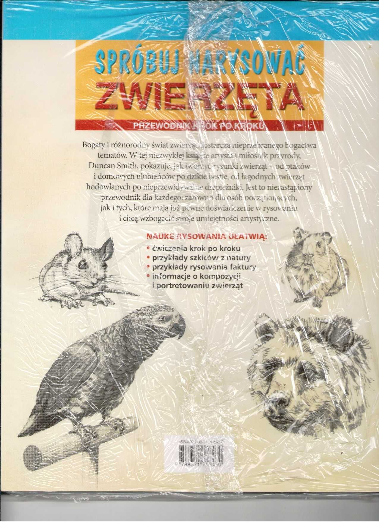 Spróbuj narysować zwierzęta Wydawnictwo Delta