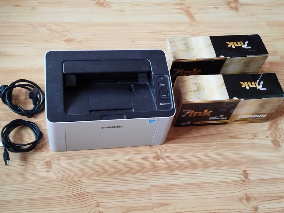 Samsung SL-M2026 mała drukarka laserowa do domu + 2 tonery