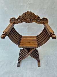 Fotel krzesło rzymskie z Włoch [10]