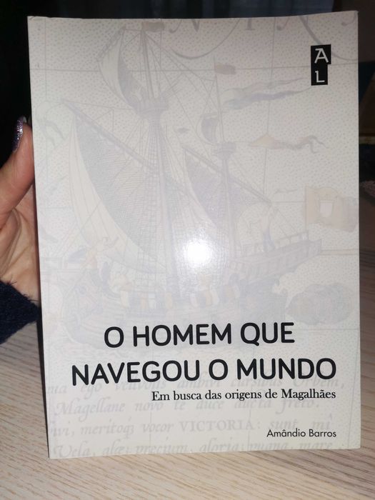 Livro "O Homem que Navegou o Mundo"