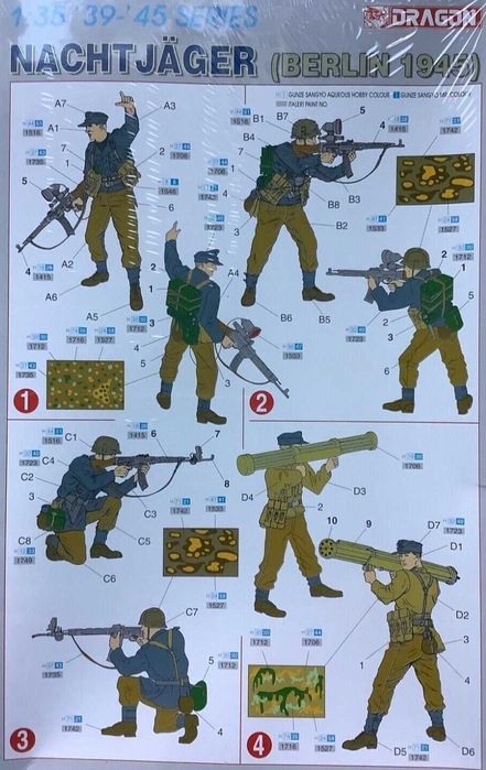 Modelismo Dragon 1:35 Nachtjaeger , Berlin 1945